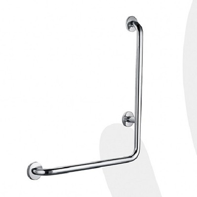 不銹鋼無障礙L型扶手安裝指南 佳悅鑫牌產品在廁所墻面與制冷設備旁的注意事項